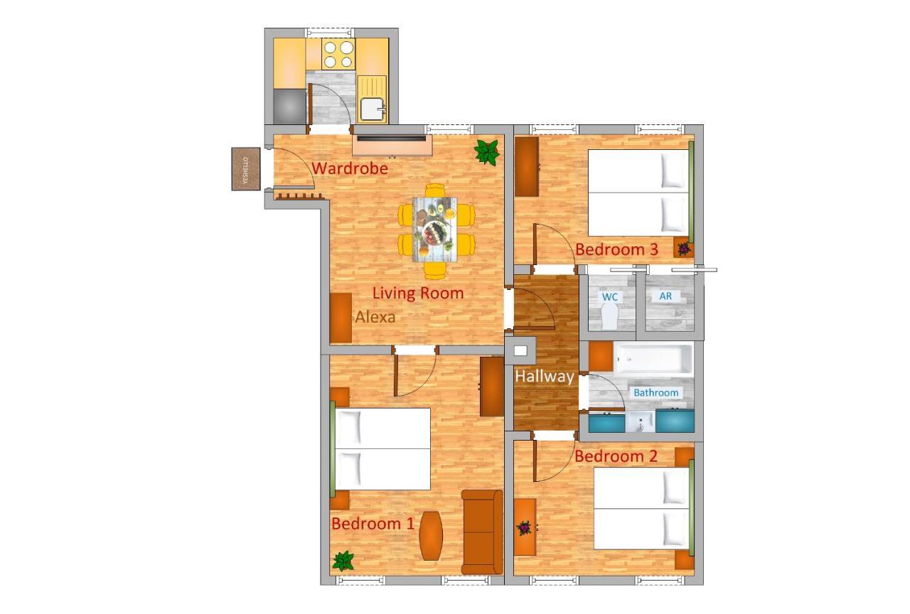 Spacious Vienna Central Station Residence מראה חיצוני תמונה