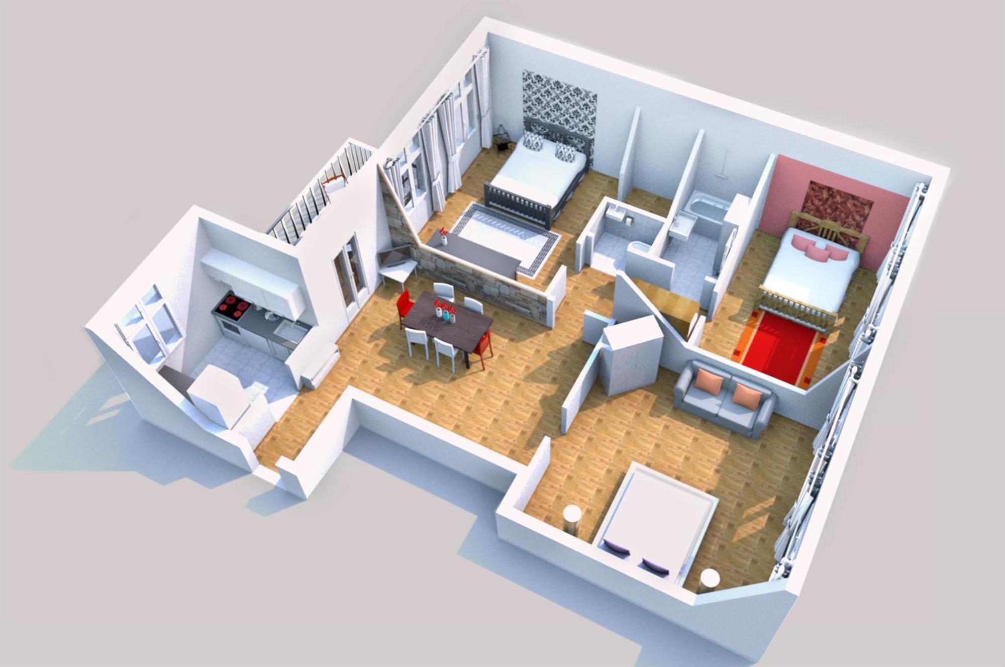 Spacious Vienna Central Station Residence מראה חיצוני תמונה